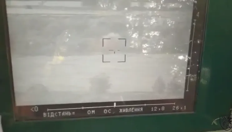 "Стугна" работает по российскому танку dqxikeidqxidqeant