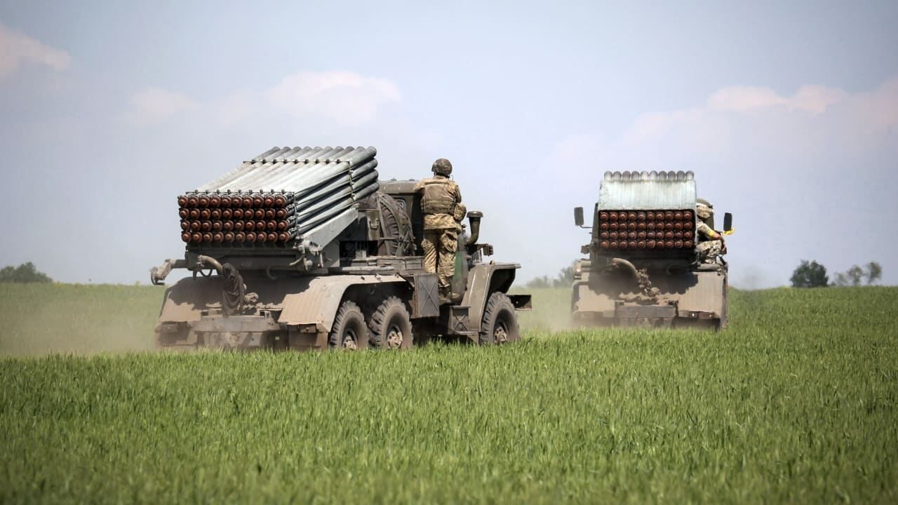 Трофейные "Грады"