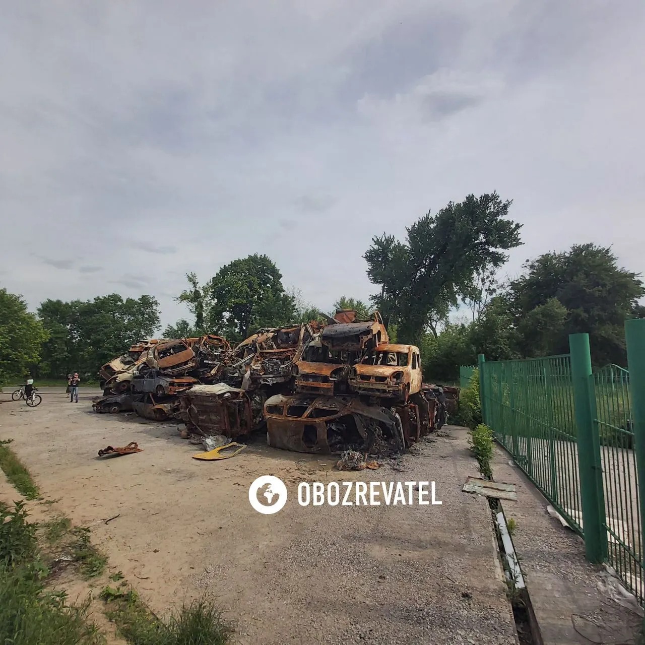 ’’Держали тушу свиньи на балконе’’: как выглядит район Гостомеля, где ’’гостили’’ кадыровцы