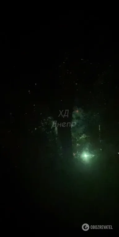 Вспышки света и звуки взрывов от салютов напугали жителей одного из районов Днепра dqxikeidqxidqrant