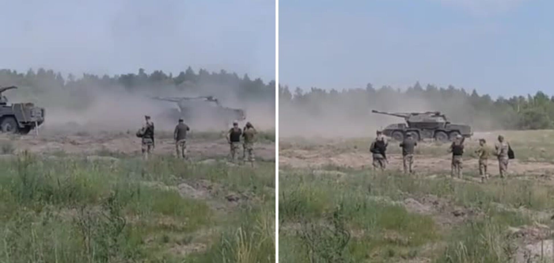 Чешские САУ ’’Dana’’ готовы уничтожать врагов: появилось видео с учебного полигона ВСУ dqxikeidqxidqeant