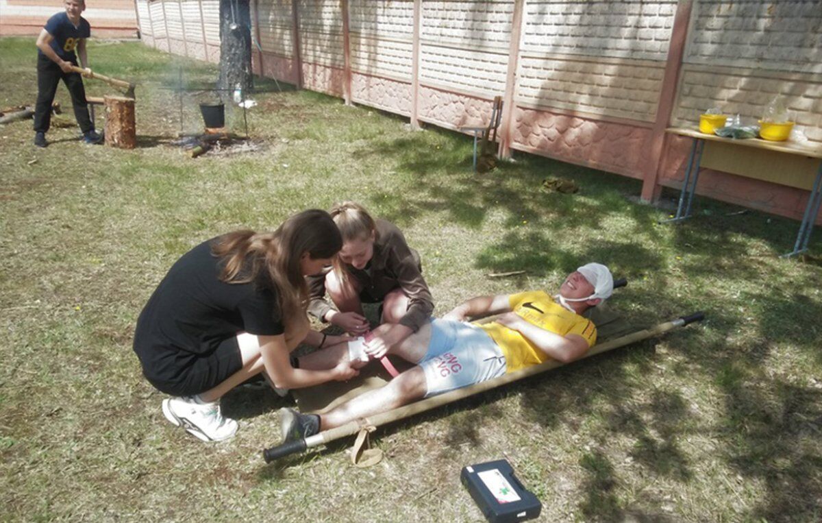 В Беларуси для школьников обязательна полевая подготовка.