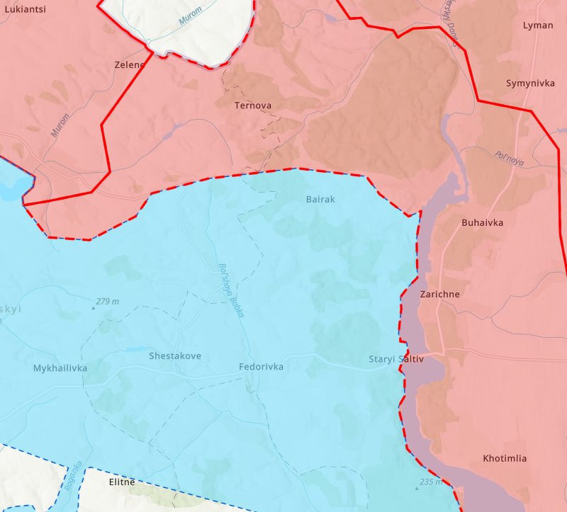 Впервые за несколько недель произошло небольшое продвижение в районе Харькова dqxikeidqxidqrant