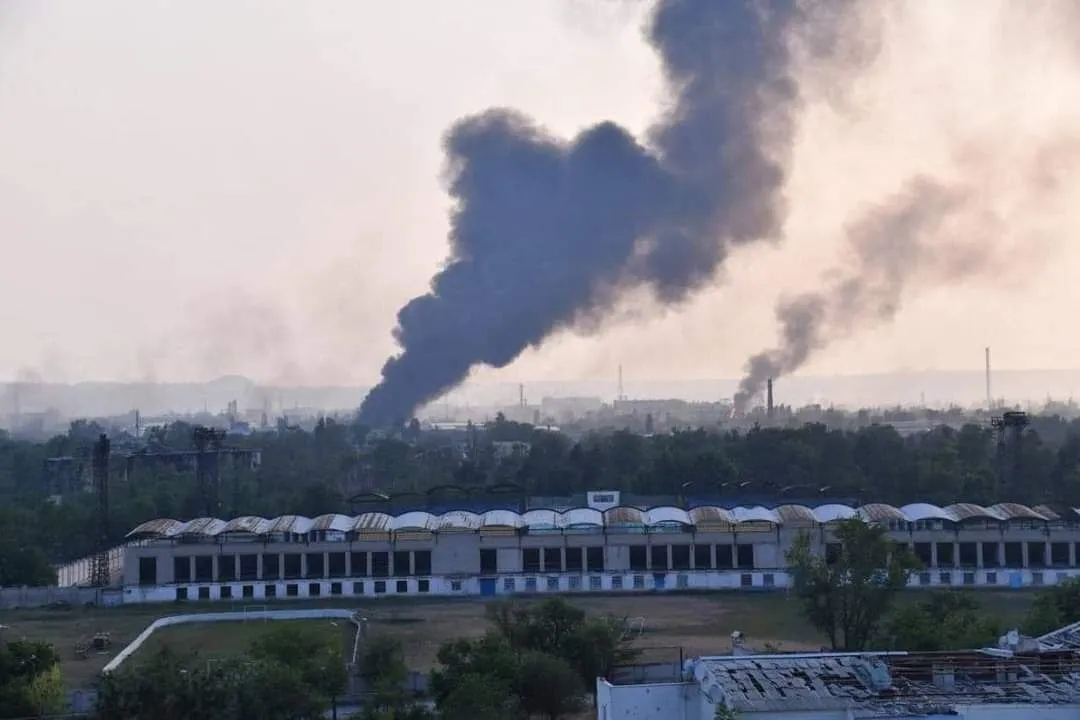 Последствия атак оккупантов