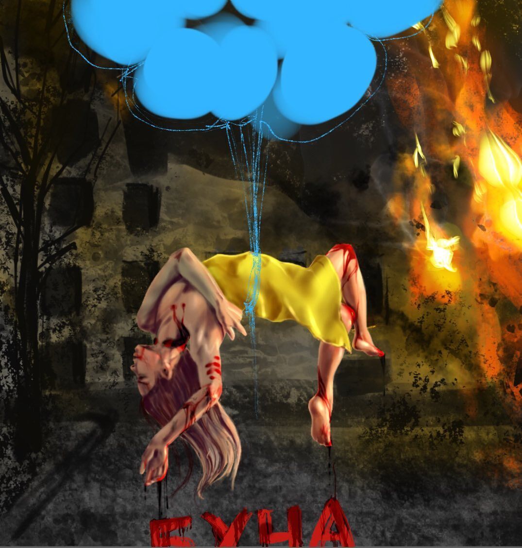 Первой работой художницы стало изображение Бучи dqxikeidqxidqrant