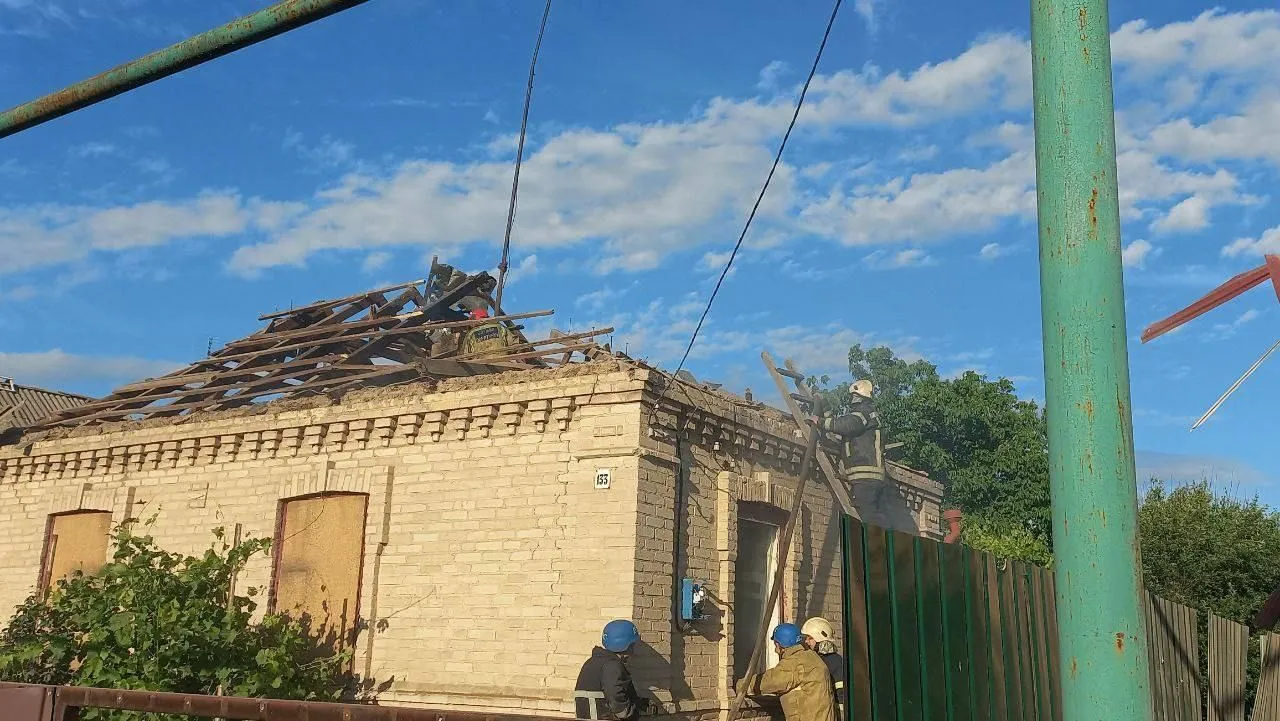 В результате обстрелов были повреждены жилые дома.