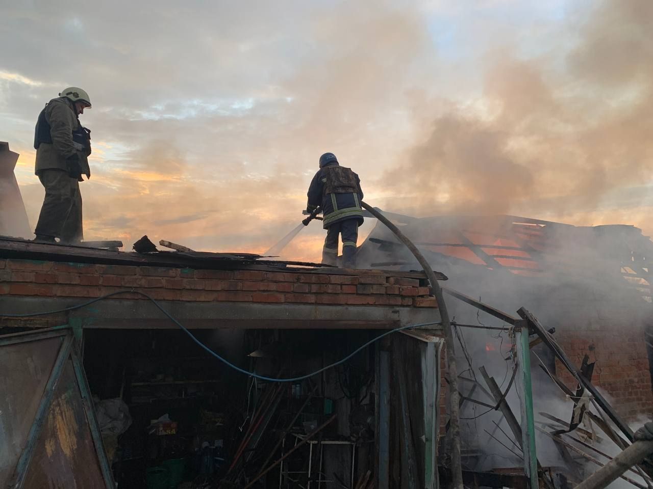 Орехов попал под обстрел.
