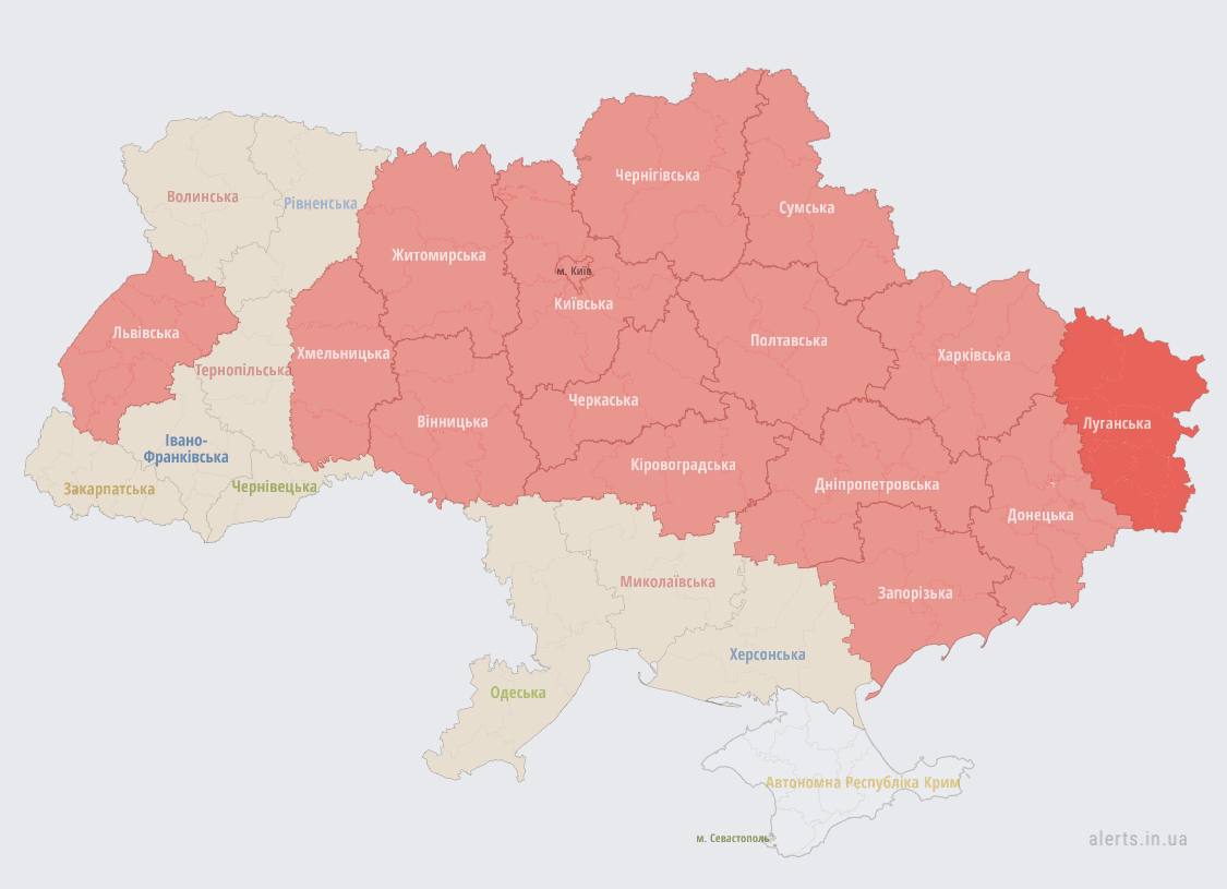 В Киеве звучит воздушная тревога во время визита Макрона, Шольца и Драги dqxikeidqxidqrant