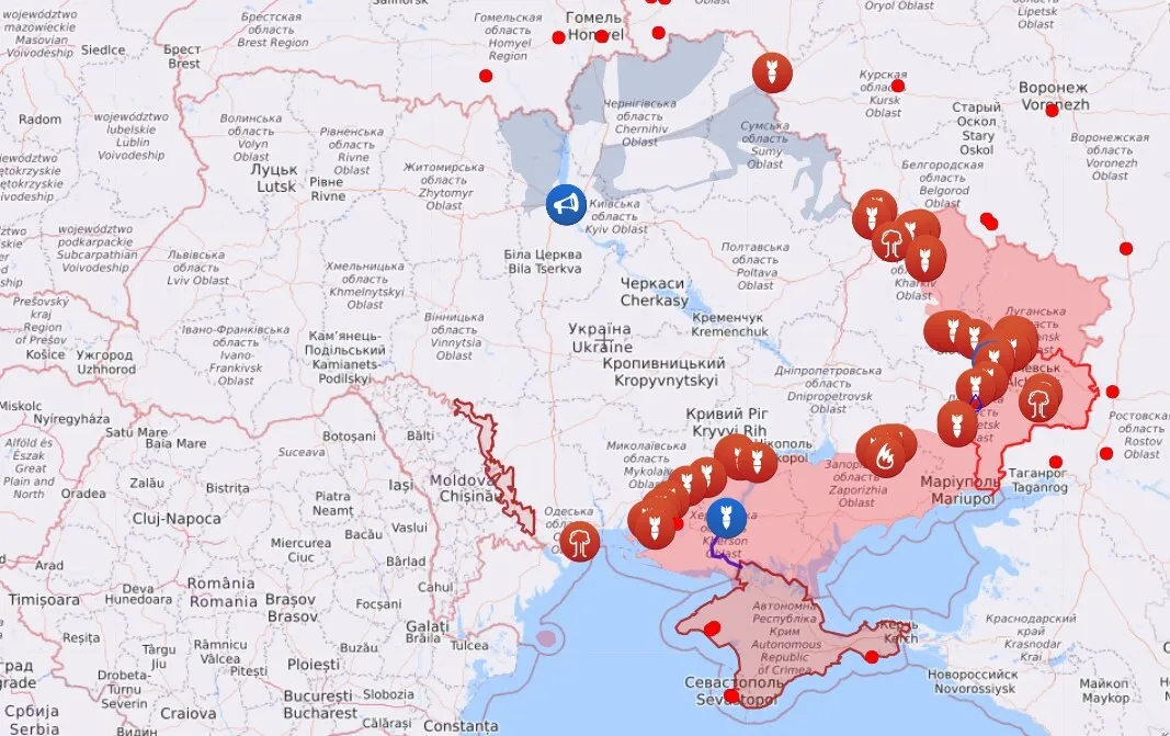 Карта войны в Украине dqxikeidqxidqeant