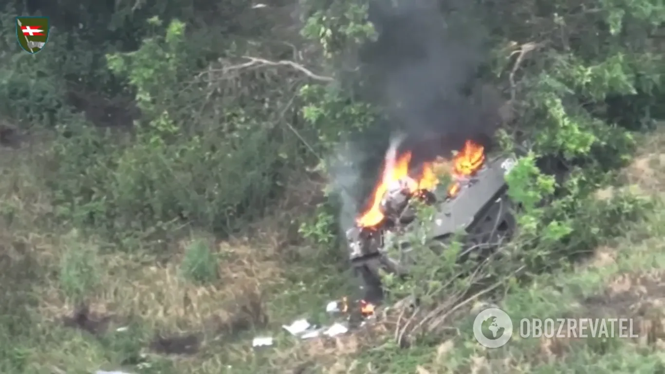 Воины 14-й бригады ВСУ уничтожили очередной российский танк dqxikeidqxidqrant