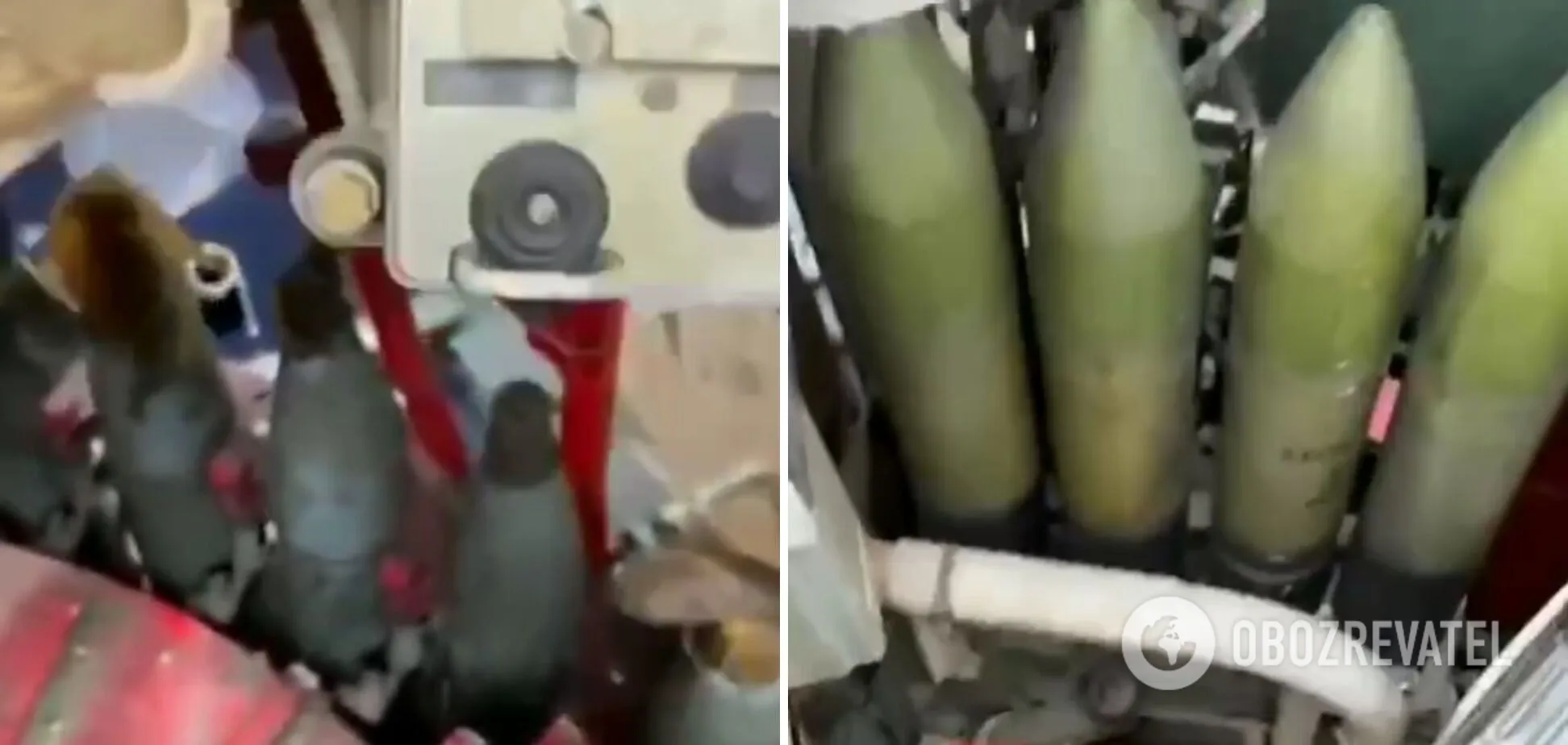 Вражеская БМД-4 была с полным боекомплектом