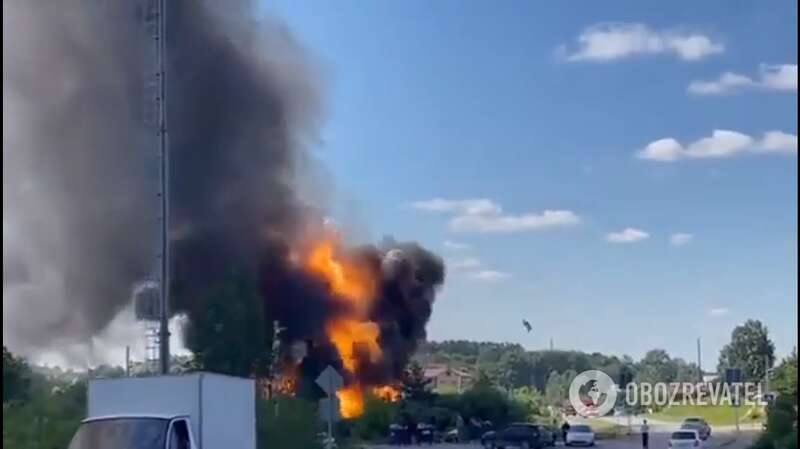 В России на автозаправке взорвалась цистерна с газом dqxikeidqxidqrant