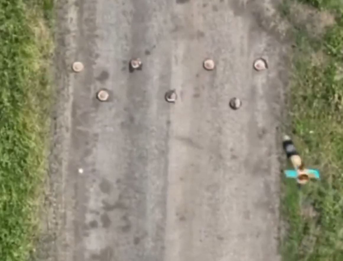 Оккупанты заминировали дорогу dqxikeidqxidqrant