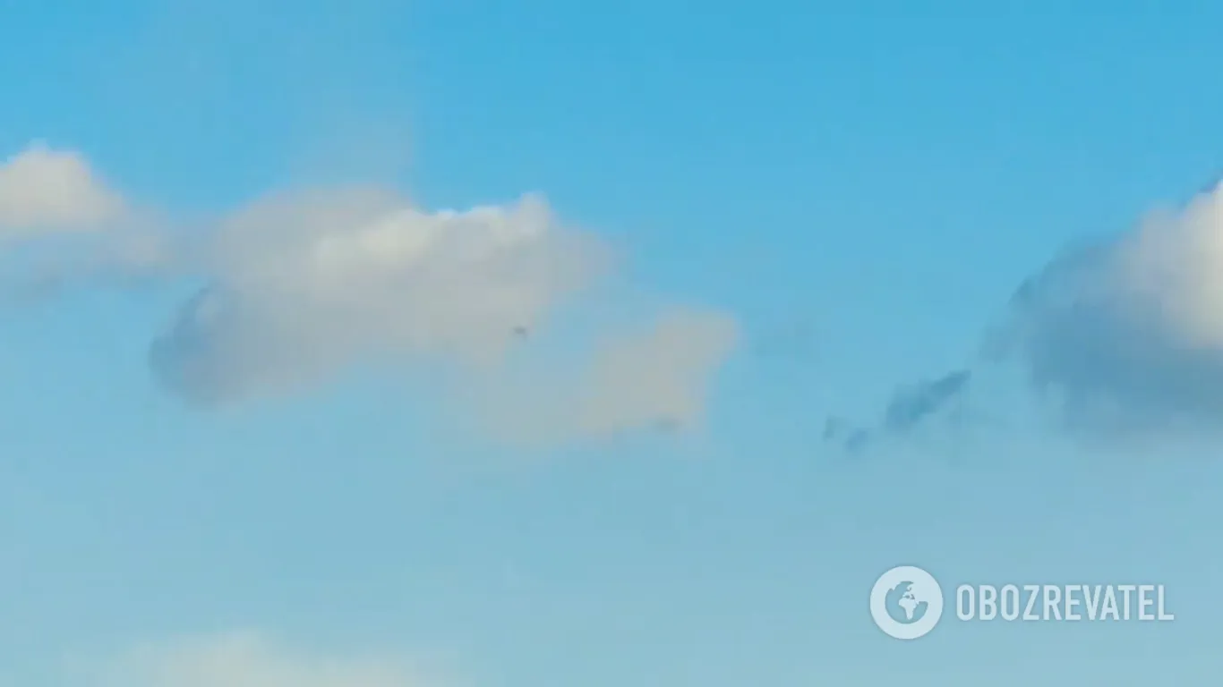 Зенитка ПВО Вооруженных сил Украины сбила российскую ракету