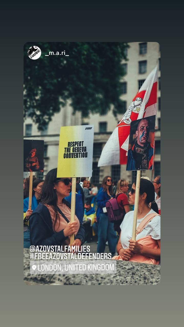 Митинг в Лондоне (Британия)