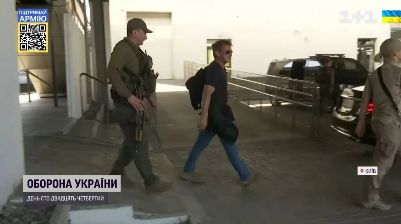 Шон Пенн в Украине. dqxikeidqxidqrant