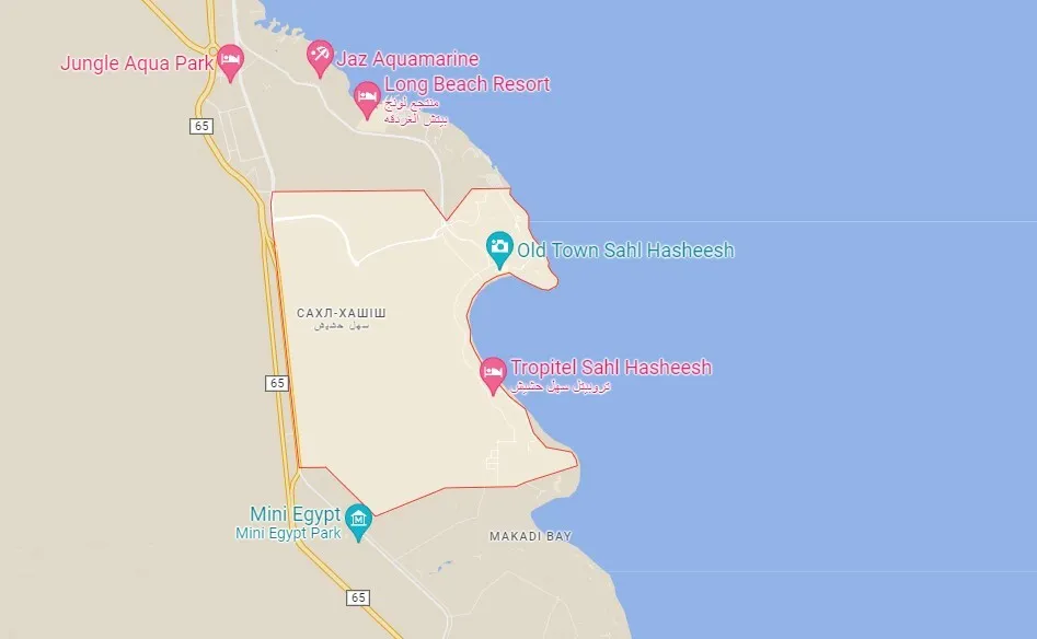 Инцидент произошел в районе Сахль Хашиш Хургады, Египет