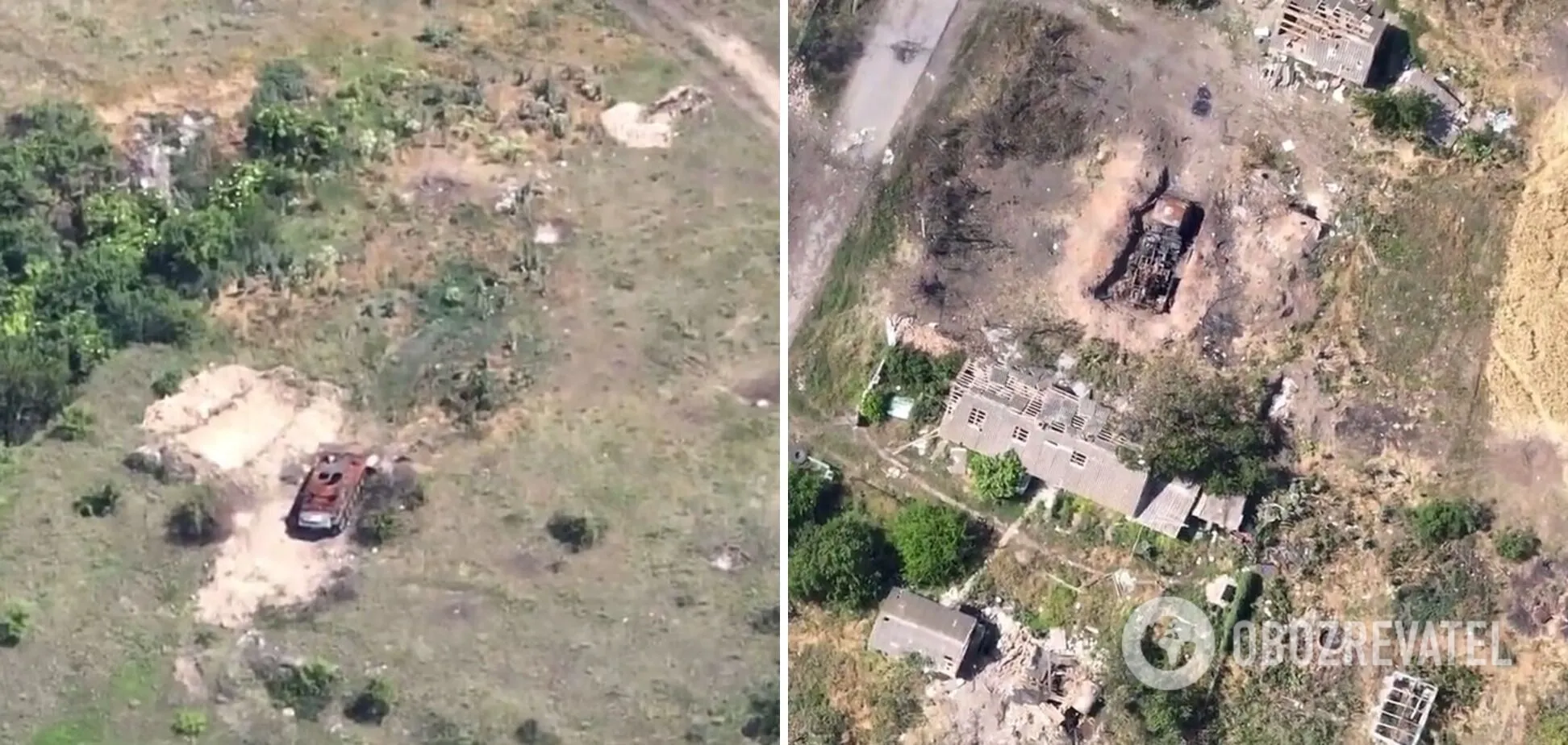 Оккупанты прятали технику на украинских фермах dqxikeidqxidqeant