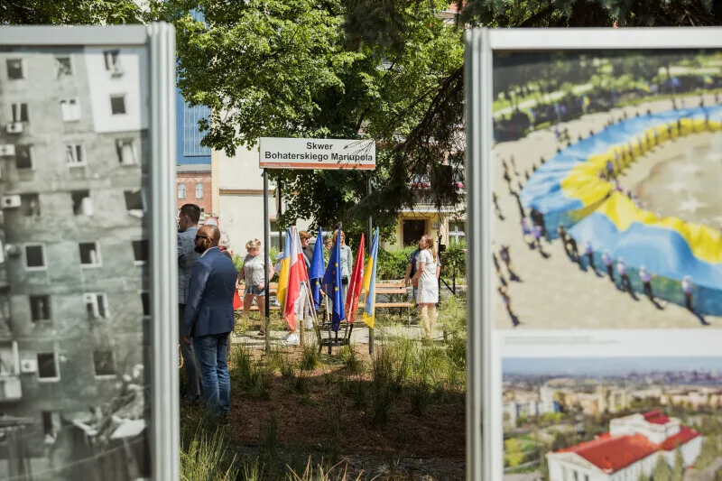 В Польше назвали сквер в честь Мариуполя