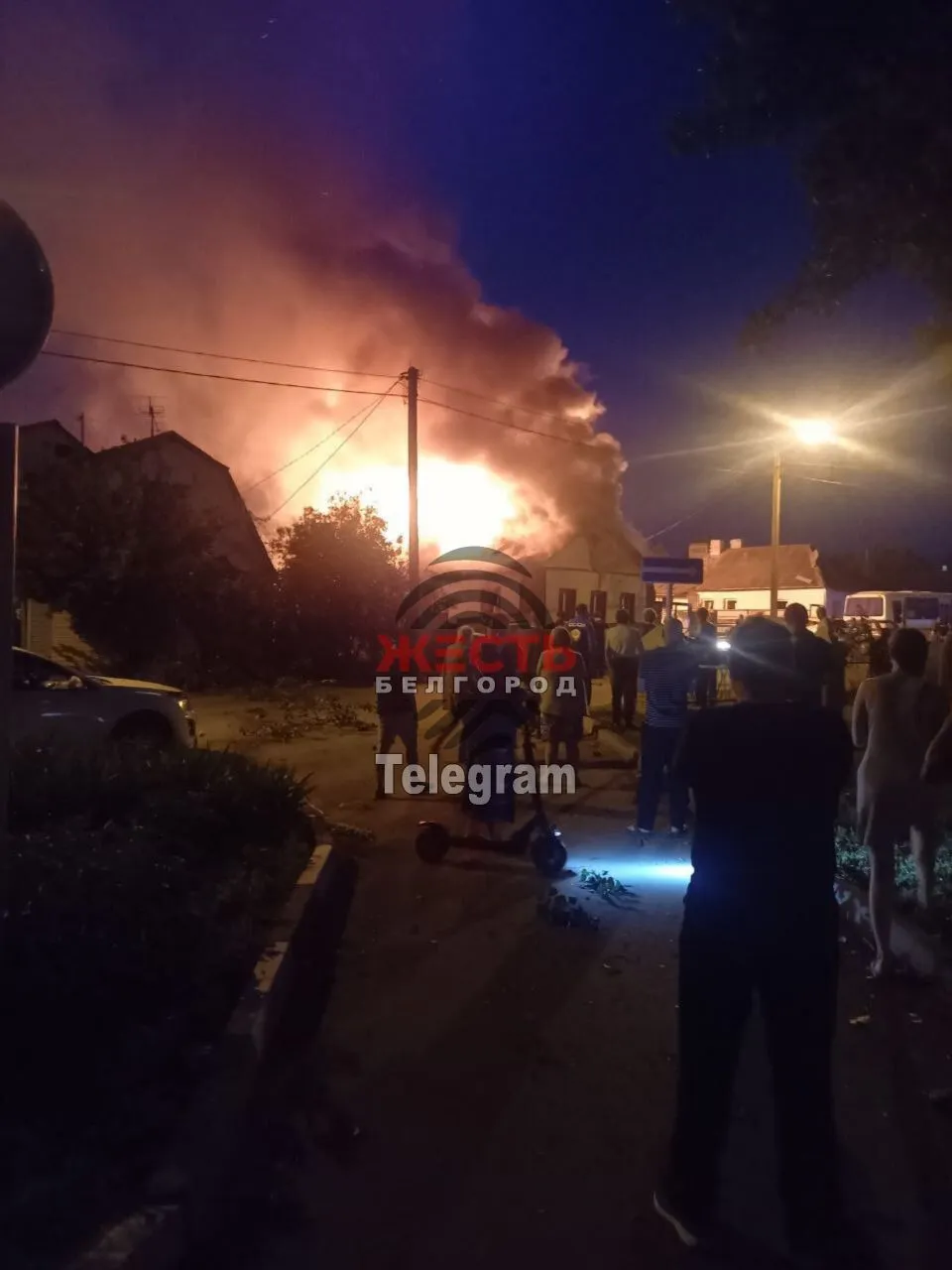 Губернатор области назвал взрывы