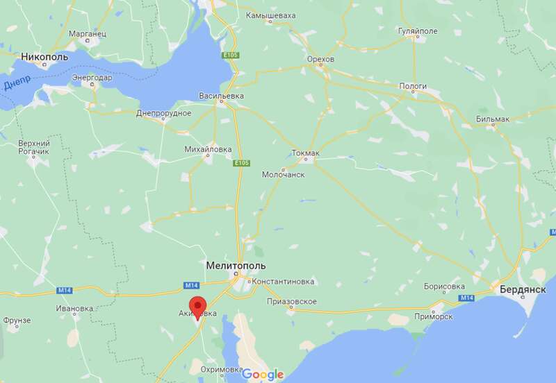 Акимовка на карте. dqxikeidqxidqeant