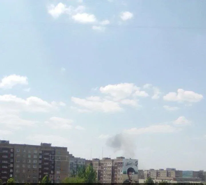 Дым над Краматорском dqxikeidqxidqeant