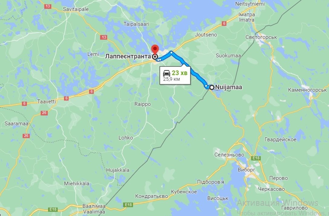 Расстояние до границы с Ленинградской областью. dqxikeidqxidqrant