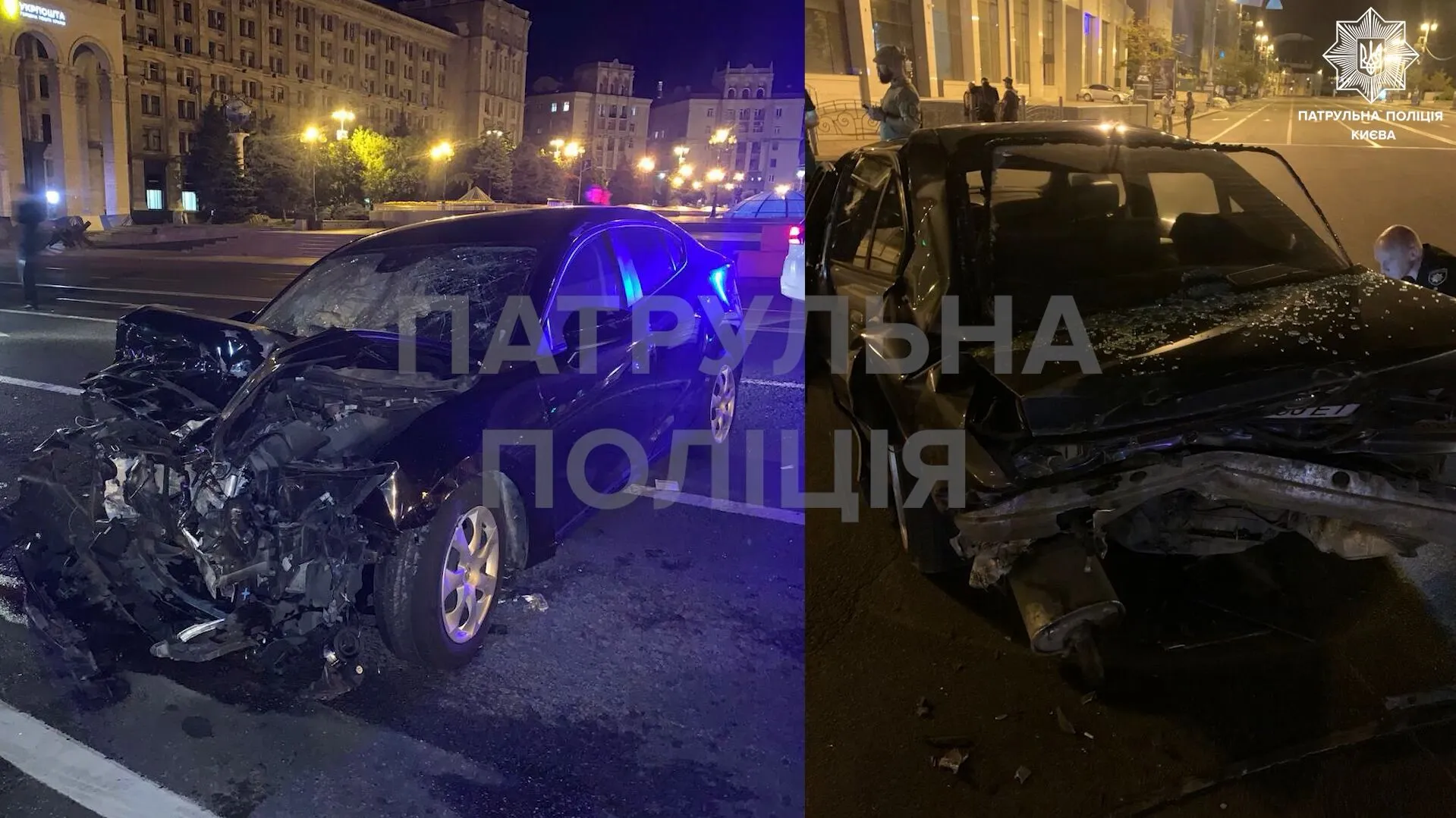 Водитель пытался скрыться с места ДТП.