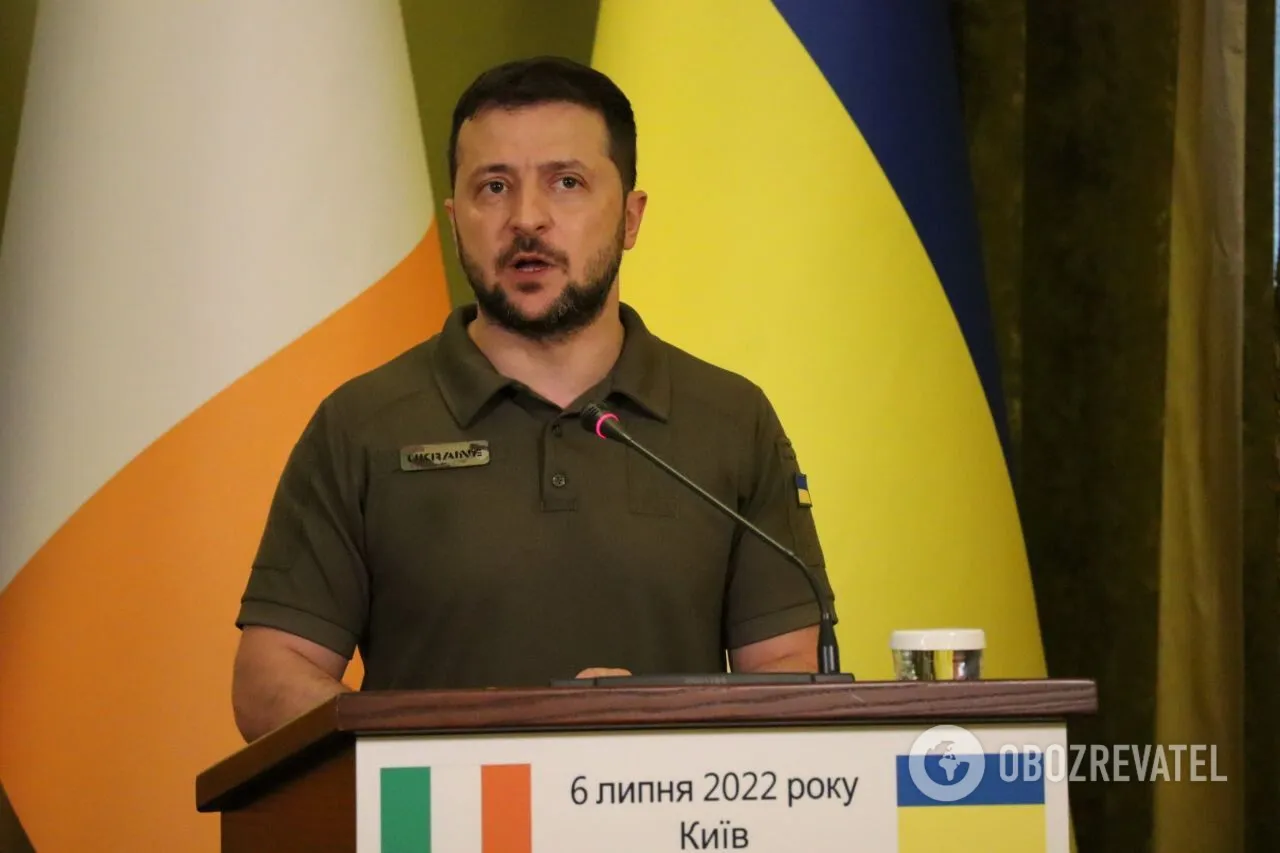 Зеленский выразил благодарность Ирландии. dqxikeidqxidqrant