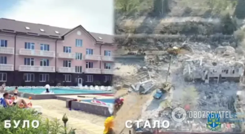 Ракетный удар по Сергеевке в Одесской области