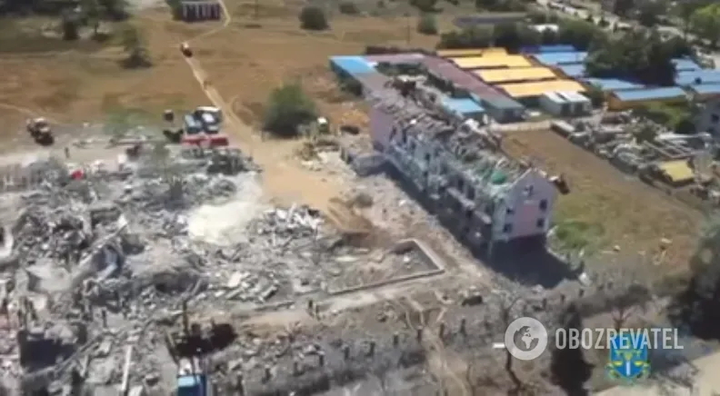 Ракетный удар по Сергеевке в Одесской области