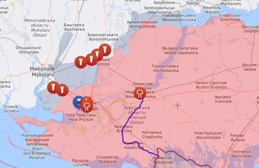 Херсонщина почти полностью оккупирована войсками РФ, но ВСУ готовят контрнаступления dqxikeidqxidqeant