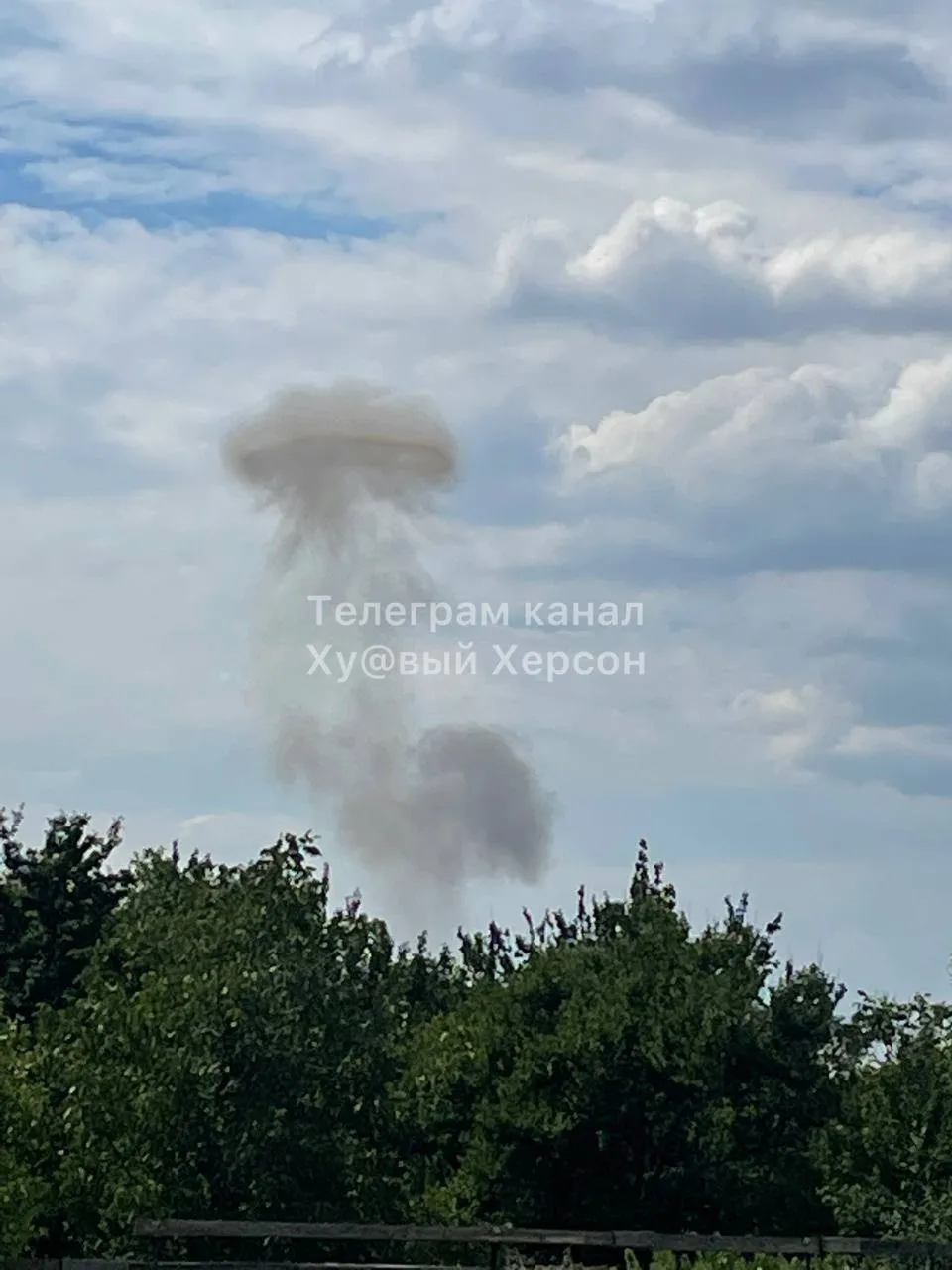 В оккупированном Херсоне прогремел мощный взрыв dqxikeidqxidqrant