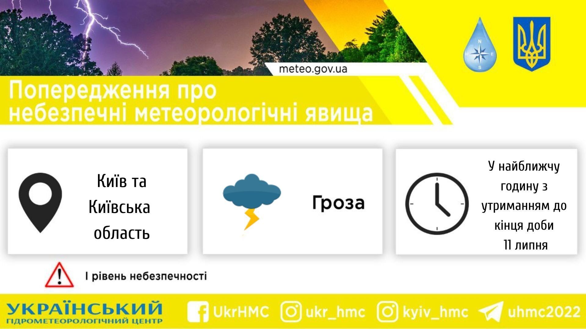 Объявлен I уровень опасности, желтый. dqxikeidqxidqeant