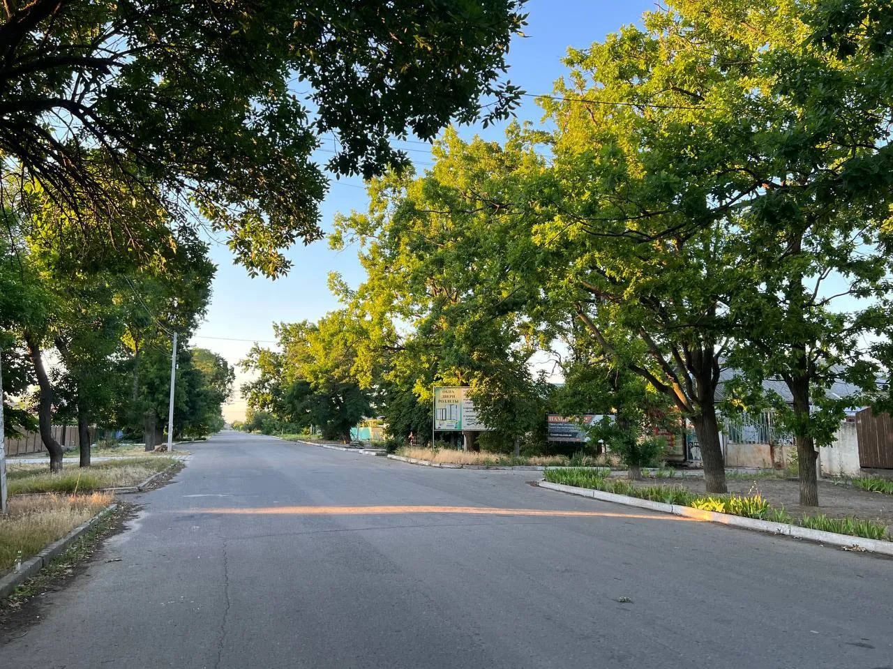 Пустующие улицы Скадовска