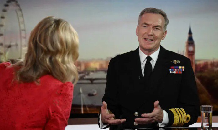 Глава британских вооруженных сил считает ложными сообщения о болезни или покушениях на Путина dqxikeidqxidqrant