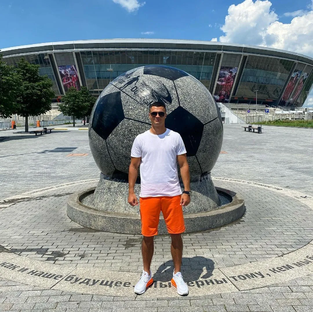 Віталій Віценець на "Донбас Арені".