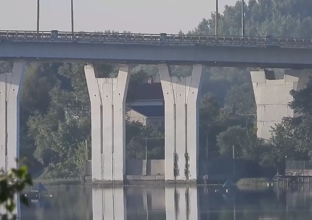 Міст показали частинами. dqxikeidqxidqrant