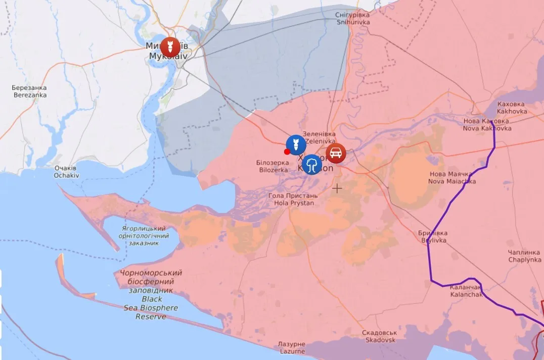 ВСУ осуществляют контрнаступление на Херсонщине dqxikeidqxidqrant