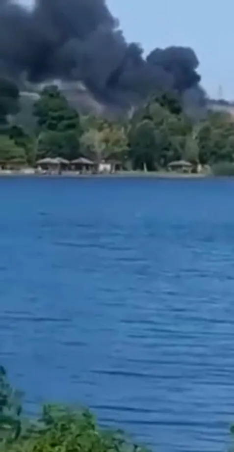 Відео з місця пожежі потрапило в мережу