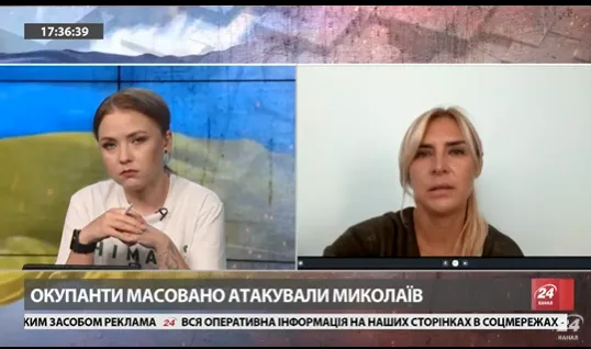 Анна Замазєєва в ефірі. dqxikeidqxidqrant