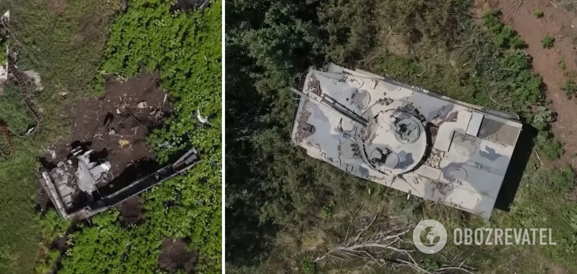 Разбитая и брошенная техника войск РФ