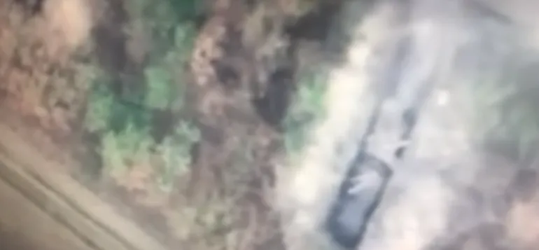 Уничтожена БМП оккупантов.