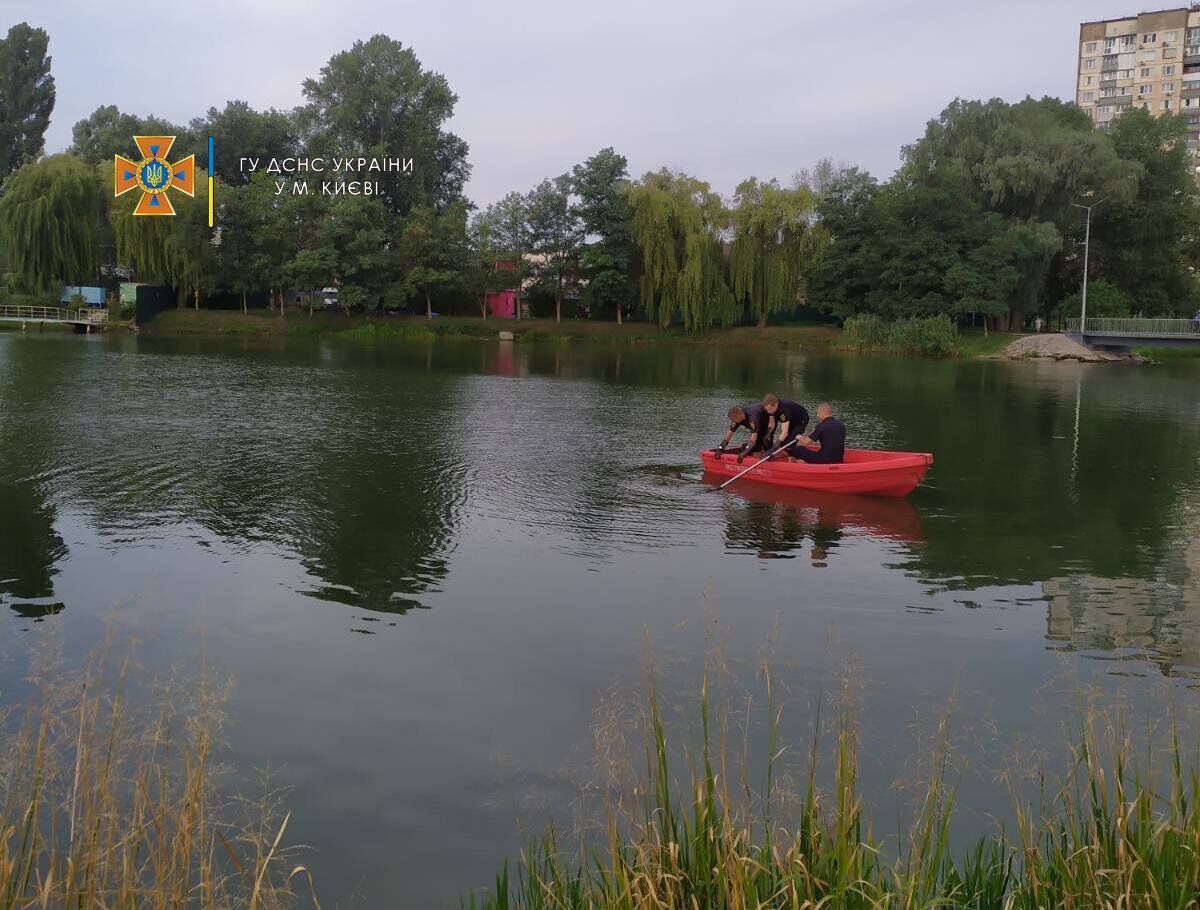 У Києві на озері Райдужному потонув чоловік: тіло діставали рятувальники dqxikeidqxidqeant