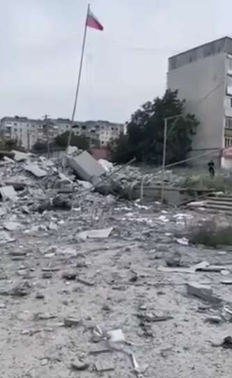 От здания остались только развалины. dqxikeidqxidqrant