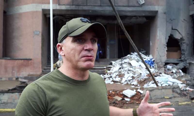 Мер Миколаєва Олександр Сенкевич показав наслідки нічного обстрілу міста dqxikeidqxidqrant