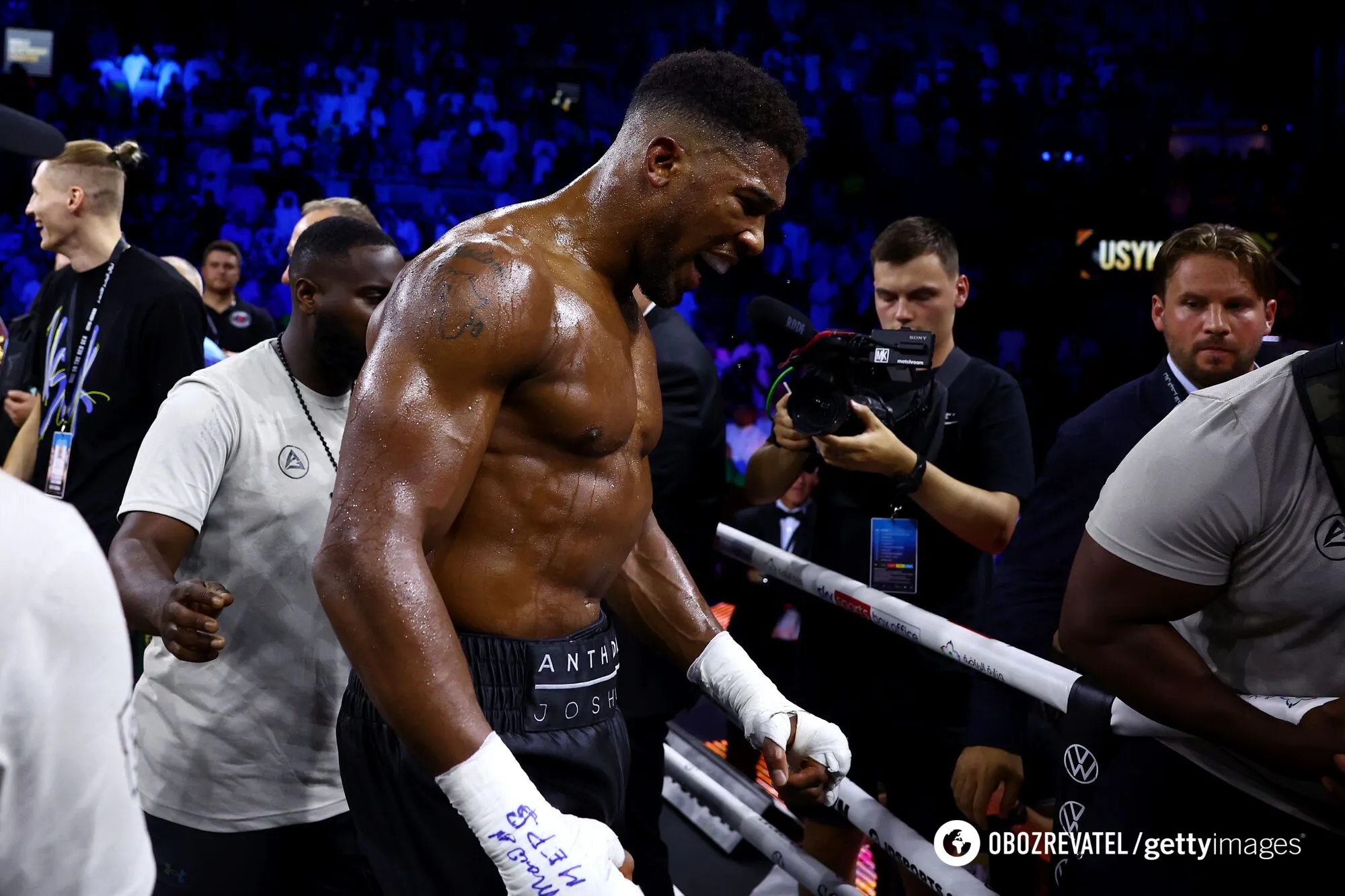 ’’Ти не сильний!’’ Джошуа влаштував істерику на ринзі після бою з Усиком