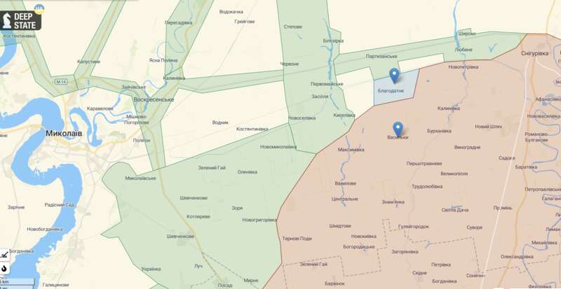 Окупанти захопили околиці Благодатного. Експерт оцінив ситуацію на Миколаївському напрямі dqxikeidqxidqrant