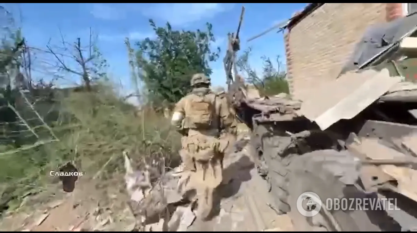 Российские оккупанты убегают