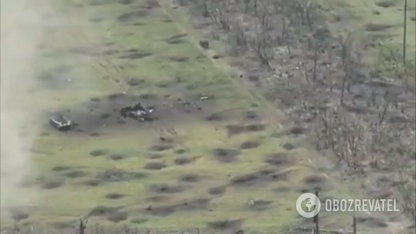 ЗСУ ліквідували бронемашину армії РФ разом із екіпажем dqxikeidqxidqeant